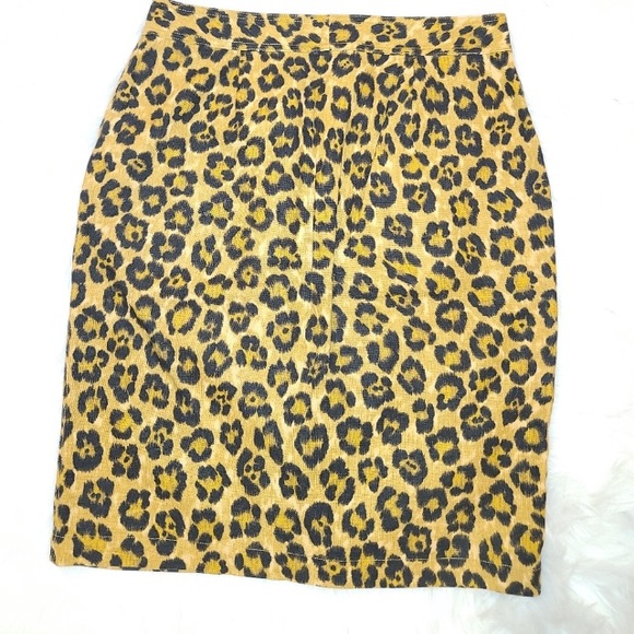 Ralph Lauren Kaley Skirt Size 8 Leopard Print. - Picture 8 of 8